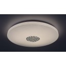 Rabalux 5365 LED-Deckenleuchte Ophelia 1x40W | 3200lm | 3000-6500K | RGB - dimmbar, Fernbedienung, Timer, Nachtlicht, Wi-Fi, Sterneneffekt, Chrom, Weiß