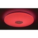 Rabalux 5365 LED-Deckenleuchte Ophelia 1x40W | 3200lm | 3000-6500K | RGB - dimmbar, Fernbedienung, Timer, Nachtlicht, Wi-Fi, Sterneneffekt, Chrom, Weiß