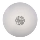 Rabalux 5365 LED-Deckenleuchte Ophelia 1x40W | 3200lm | 3000-6500K | RGB - dimmbar, Fernbedienung, Timer, Nachtlicht, Wi-Fi, Sterneneffekt, Chrom, Weiß