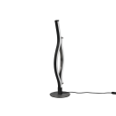 Trio 541210205 LED-Tischleuchte Blaze 1x8W | 900lm | 2300K+3000K+4000K - Memoryfunktion, dimmbar, schwarz, Aluminium