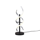 Trio 541810205 LED-Tischleuchte Sequence 1x20,5W | 2600lm | 2300K+3000K+4000K - dimmbar, Memoryfunktion, schwarz, Aluminium