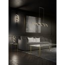 Trio 541810208 LED-Tischleuchte Sequence 1x20,5W | 2600lm | 2300K+3000K+4000K - dimmbar, Memoryfunktion, schwarz, Messing