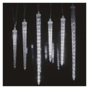 Emos DCPC06 LED-Weihnachtsgirlande Symbole 6 Stück 2 m 160 LED | 3,6w | IP44 - kaltweiß, klar