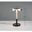 Trio T554910132 LED Tischlampe CELESTE  | 10W integrierte LED-Quelle | 1050lm | 3000K
