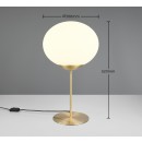 Trio T563100108 Tischlampe FOMENTO  E27