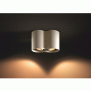 Philips Hue 56332/31/P7 LED Decken- und Spotleuchte Pillar 2x5,5W | 2200-6500K - White Ambiance