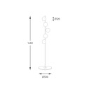Zuma Line 003064-024511 Stehlampe ALI G9