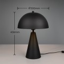 Trio T565000132 Tischlampe ALFIE  E27