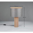 Trio T568190111 Tischlampe CANIO  E27