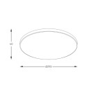 Zuma Line 003064-026385 LED Deckenleuchte VERI integrierte LED-Quelle