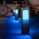 Philips Hue  8721103118455 LED Wegeleuchte Turaco  | 8W integrierte LED-Quelle | 1100lm | 2000-6500K | rgb - farbig | Dimmer | anthrazit