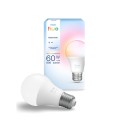 Philips Hue 8720169392182 LED intelligente Lampe Essential  | 8W E27  LED | 806lm | 2200-6500+RGBK | Dimmer | rgb - farbig | intelligent | HUE White and Color Ambiance | HUE | weiß