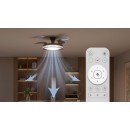 Philips 8721103096067 LED Ventilator mit Licht Bliss  | 35W integrierte LED-Quelle | 4500lm | 2700-6500K | Dimmer | Fernbedienung | gold