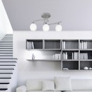 TRIO 605600307 Curva Deckenleuchte E14 3x40W