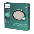 Philips 8721103131393 LED Einbauleuchte MESON  | 20W integrierte LED-Quelle | 1500lm | 4000K | schwarz