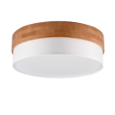 Trio 611500301 Deckeneinbauleuchte Seasons 3x40W | E27 - weiß, Holz