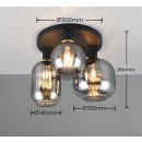 Trio T619800332 Deckenleuchte DIVA  E27
