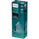 Philips 8719514420397 Tragbare LED-Touch-Tischlampe Amber 1x5W | 120lm | 4000K - USB, dimmbar, grau