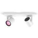 Philips Hue 8720169318076 LED Spot-Deckenleuchte Argenta  | 2x4,2W GU10 | 2000-6500+RGBK
