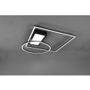 Trio 620510332 LED Deckenleuchte Downey 1x33w | SMD | 4600lm | 2700-6500K - einstellbar, Speicherfunktion, Beleuchtungstemperatureinstellung, dimmbar, Fernbedienung, matt schwarz