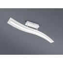 TRIO 624610131 LED Kronleuchter Salerno 1x24W| 2900lm | 4000K | IP20 - 3-Phasen-dimmbar, weiß