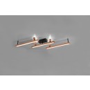 Trio 626410530 LED-Deckenleuchte Bellari 1x36W | 4200lm | 2700-6000K - einstellbar, Fernbedienung, dimmbar, Holz