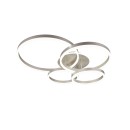 Trio 632210407 LED Deckenleuchte DRAKE | 50W integrierte LED-Quelle | 5850lm | 2700-6500K | Dimmer | Fernbedienung