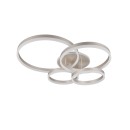 Trio 632210407 LED Deckenleuchte DRAKE | 50W integrierte LED-Quelle | 5850lm | 2700-6500K | Dimmer | Fernbedienung