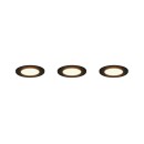 Trio 635110302 LED Set von Spotleuchten HIMAL | 4W integrierte LED-Quelle | 450lm | 2700-4000K