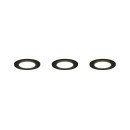Trio 635110302 LED Set von Spotleuchten HIMAL | 4W integrierte LED-Quelle | 450lm | 2700-4000K