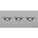 Trio 635110302 LED Set von Spotleuchten HIMAL | 4W integrierte LED-Quelle | 450lm | 2700-4000K