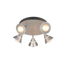 Trio 637010507 LED Spot-Deckenleuchte ROMEO | 7W integrierte LED-Quelle | 700lm | 2300+3000+4000K