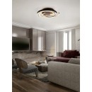 Trio 641910208 LED-Deckenleuchte Caya 1x58W | 6800lm | 2300K+3000K+4000K - DIP-Schalter, 3-Phasen-Dimmung, Messing