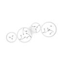 Trio 642110431 LED-Deckeneinbauleuchte Groovy 1x37W | 4800lm | 4000K - 3-Phasen-Dimmung, weiß