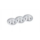 TRIO 650710306 Zagros Deckenleuchte SMD 3x5W 345lm 3000K IP65