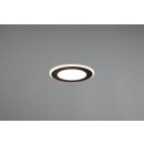 Trio 652410132 LED Deckenleuchte Aura 1x10w | 1040lm | 3000k - schwarz