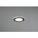 Trio 652410132 LED Deckenleuchte Aura 1x10w | 1040lm | 3000k - schwarz