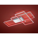 TRIO 652690307 LED Deckenleuchte Thiago 1x40W | 3400lm | 3000-6000K | IP20 | RGBW - dimmbar, Temperatureinstellung, Memory-Funktion, Fernbedienung Technologie WiZ, Nickel