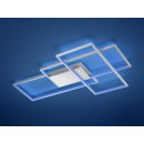 TRIO 652690307 LED Deckenleuchte Thiago 1x40W | 3400lm | 3000-6000K | IP20 | RGBW - dimmbar, Temperatureinstellung, Memory-Funktion, Fernbedienung Technologie WiZ, Nickel
