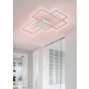 TRIO 652690307 LED Deckenleuchte Thiago 1x40W | 3400lm | 3000-6000K | IP20 | RGBW - dimmbar, Temperatureinstellung, Memory-Funktion, Fernbedienung Technologie WiZ, Nickel