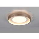 Trio 656610165 LED Deckenleuchte SOLEA | 36W integrierte LED-Quelle | 4700lm | 3000K
