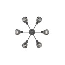 Trio T662800632 Deckenleuchte TARIFA E14