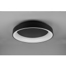 Trio 671290132 LED- Deckenleuchte Girona 1x48w | SMD | 5600lm | 2700-6000K - dimmbar, Temperatur der Beleuchtung, Speicherfunktion, Nachtmodus, Fernbedienung Matt schwarz