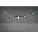 TRIO 674410342 LED Deckenleuchte Oxford 1x27W | 3000L | 3000K | schwarz 3-Phasen-dimmbar, - IP20