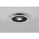 Trio 680810332 LED-Deckenleuchte Ascari 1x28w | 3200lm | 3000k | IP44 - 3 -Phase-Dimmen, schwarz