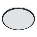 Philips 8719514431928 LED-Deckenleuchte Ozziet 1x18W | 1800lm | 2700K - dimmbar - SceneSwitch, schwarz