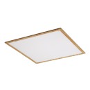 Rabalux 6908 LED-Deckenleuchte Almond 1x40W | 4200lm | 4000K - weiß, Holzimitation