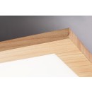 Rabalux 6908 LED-Deckenleuchte Almond 1x40W | 4200lm | 4000K - weiß, Holzimitation