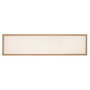 Rabalux 6909 LED-Deckenleuchte Almond 1x40W | 4200lm | 4000K - weiß, Holzimitation