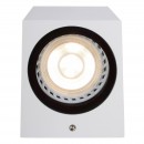 Lucide 69800/01/31 Außenwandlampe Zaro 1x35w | Gu10 | IP44 - schwarz, Fleck, dimmbar